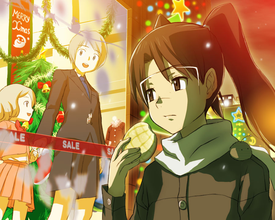 Hajime Caramel Toone Amasawa Yuuko Santa Claus Dennou Coil 00s 2341